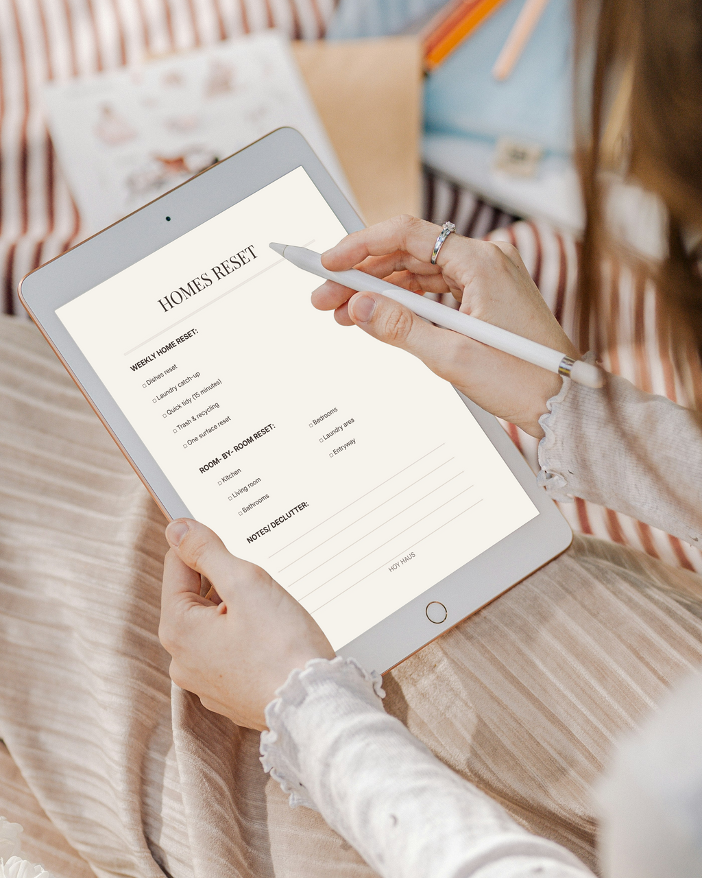 Home Reset Bundle ( Digital + Printable)- Digital Tools for Calm Home Routines