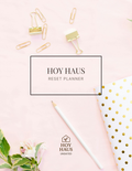 Hoy Haus Reset Planner (Digital + Printable)- A Digital System for Intentional Living
