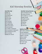 BACK-TO-SCHOOL RESET MINI PLANNER | PRINTABLE & DIGITAL PDF