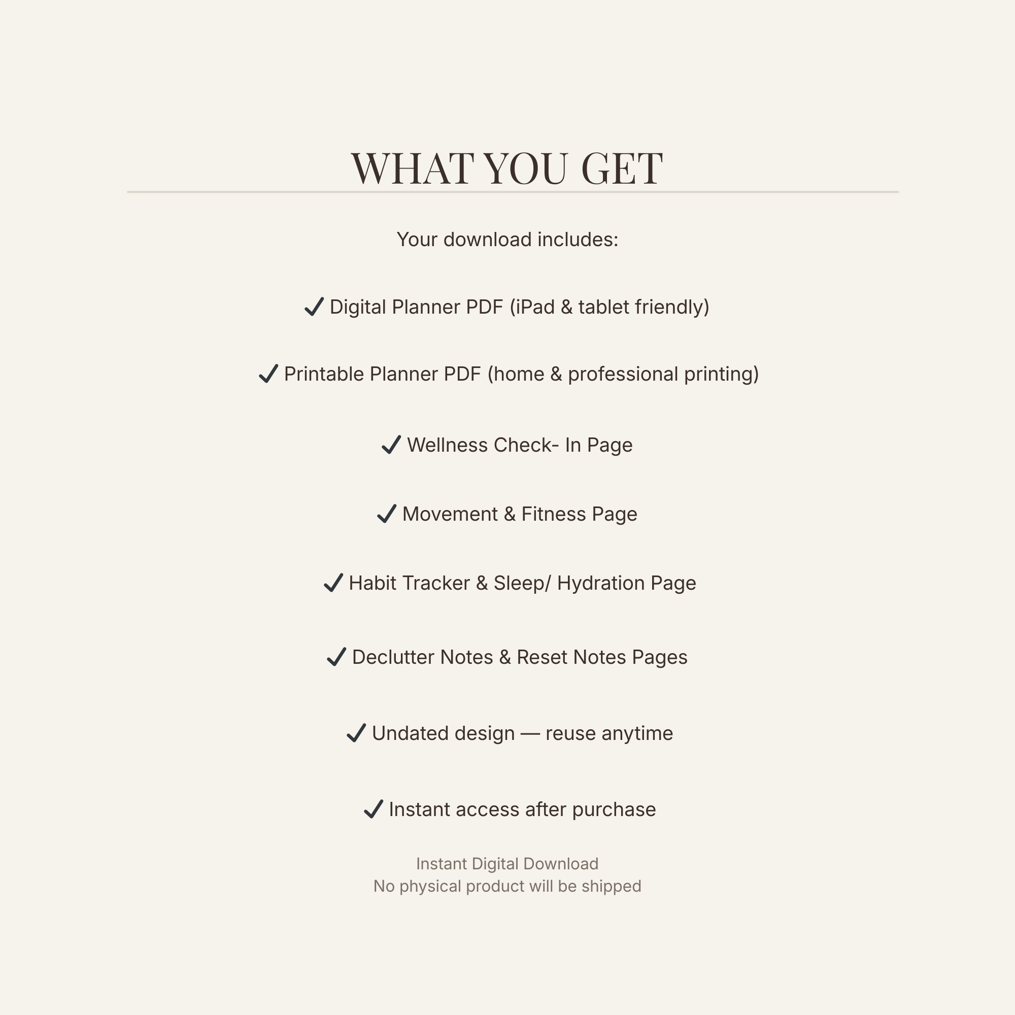 Wellness Reset Pack (Digital + Printable)- Digital Tools for Mindful Self-Care